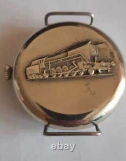 Vintage Molniya Watch Mechanical Regulator Dial Soviet Military USSR Russian 70