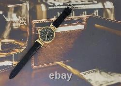 Vintage Molniya Watch Mechanical Soviet Russian USSR Molnija Men Leather Strap