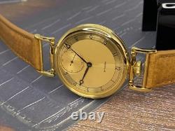 Vintage Molniya Watch Mechanical Wrist Golden Russian USSR Molnja Soviet Rare
