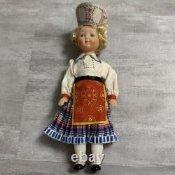 Vintage NEW Russian USSR Soviet Moscow Toy Co. Estonian 1960s -70s Doll