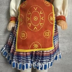 Vintage NEW Russian USSR Soviet Moscow Toy Co. Estonian 1960s -70s Doll