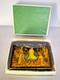 Vintage Palekh Russian Ussr Lacquer Box 1988 #2136 Signed