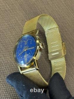 Vintage Pobeda Mechanical Masonic Symbol Watch USSR Men's Rare Russian Collect