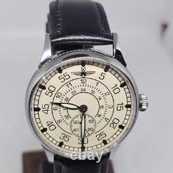 Vintage Pobeda Watch Aviation Mechanical USSR Soviet Wrist Russian Rare Men's