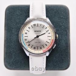 Vintage RAKETA 24 HOURS POLAR ANTARCTIC USSR Russian SOVIET Wristwatch 2623H