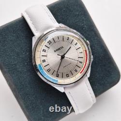 Vintage RAKETA 24 HOURS POLAR ANTARCTIC USSR Russian SOVIET Wristwatch 2623H