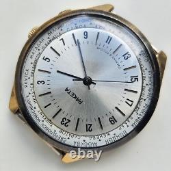 Vintage RAKETA 24 HOURS POLAR ANTARCTIC USSR Russian SOVIET Wristwatch 2623H