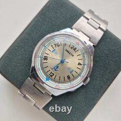 Vintage RAKETA 24 HOURS POLAR ANTARCTIC USSR Russian SOVIET Wristwatch 2623H