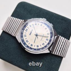 Vintage RAKETA 24 HOURS POLAR ANTARCTIC USSR Russian SOVIET Wristwatch 2623. H