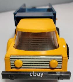 Vintage RARE Soviet USSR Russian Wind Up Toy Truck Circa 1960 Great Condition