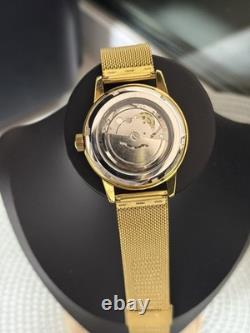 Vintage Raketa 24H Automatic Men's Watch USSR Night-Day Sputnik Dial Russian