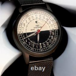 Vintage Raketa 24H Automatic Watch Men's Soviet USSR Polar Expedition Russian