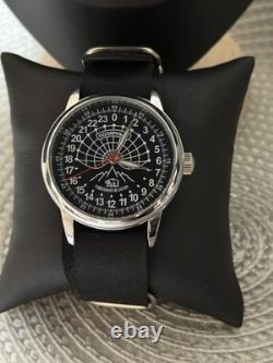 Vintage Raketa 24H Automatic Watch Men's Soviet USSR Polar Expedition Russian