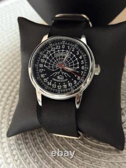 Vintage Raketa 24H Automatic Watch Men's Soviet USSR Polar Expedition Russian