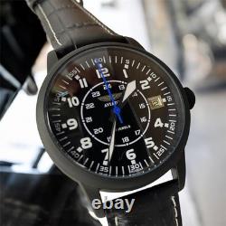 Vintage Raketa Watch Mechanical Aviator Military USSR Russian Wrist Soviet Men's