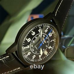 Vintage Raketa Watch Mechanical Aviator Military USSR Russian Wrist Soviet Men's