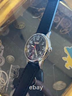 Vintage Raketa Watch Mechanical Aviator Wrist Russian Soviet USSR Military Rare