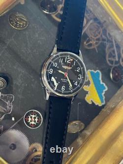 Vintage Raketa Watch Mechanical Aviator Wrist Russian Soviet USSR Military Rare