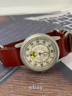 Vintage Raketa Watch Mechanical Radiation Military Wrist Russian Soviet USSR Men Vintage Raketa Watch Mechanical Radiation Military Wrist Russian Soviet USSR Men
