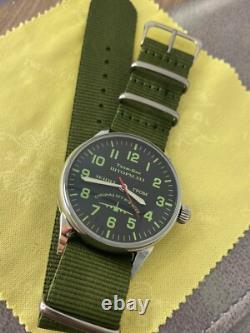 Vintage Raketa Watch Mechanical Storm Aviator USSR Russian Wrist Soviet Mens