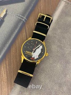 Vintage Raketa Watch Spacecraft Mechanical Buran USSR Russian Wrist Soviet Men's
