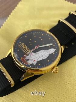 Vintage Raketa Watch Spacecraft Mechanical Buran USSR Russian Wrist Soviet Men's
