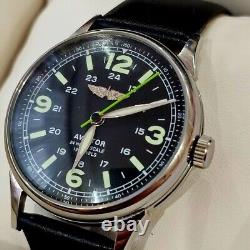 Vintage Rare Raketa Watch Mechanical Aviator Wrist Russian Soviet Military USSR