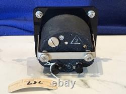 Vintage Russian Aircraft Cockpit Clock Chronograph USSR 2 Day Working