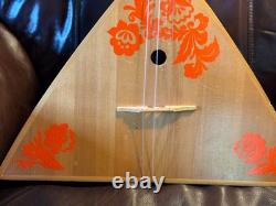 Vintage Russian Balalaika Made in USSR Handcrafted Folk String Instrument