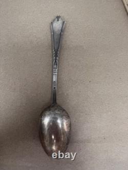 Vintage Russian Soviet 875 Silver Spoons Set of 4 Solid Silver 103g USSR Flatwar