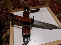 Vintage Russian Soviet Bakelite Bayonet And Scabbard trophy Ukraine war rare 202