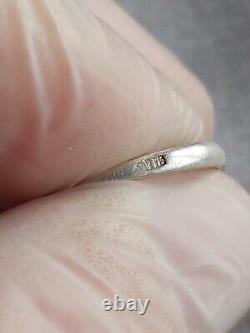Vintage Russian Soviet Sterling Silver 925 Ring Ruby USSR, Women's Jewelry 7.25