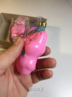 Vintage Russian USSR Glass Christmas Ornament Set THREE LITTLE PIGS Konakovo NOS