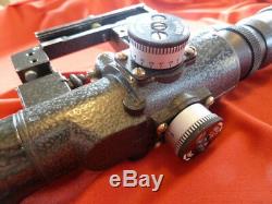Vintage Russian USSR PSO 4-8x42 Sniper Scope POS-P, for SVD, 47, Saiga, SAR, etc