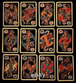 Vintage Russian USSR Playing Cards 1960s Soviet Era 56 Card Deck w Jokers +