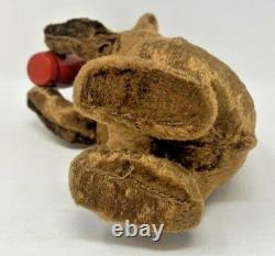 Vintage Russian USSR Soviet CCCP Wind-Up Bear Drinking Honey Works withBox & Key