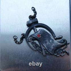 Vintage Silver 84 Token Russian Soviet Labor Enamel Imperial USSR Rare Old 1926