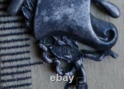 Vintage Silver 84 Token Russian Soviet Labor Enamel Imperial USSR Rare Old 1926
