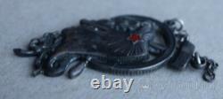 Vintage Silver 84 Token Russian Soviet Labor Enamel Imperial USSR Rare Old 1926