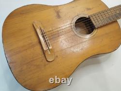 Vintage Soviet 7 String Acoustic Guitar Lunacharsky USSR Russian Project Rare