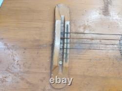 Vintage Soviet 7 String Acoustic Guitar Lunacharsky USSR Russian Project Rare