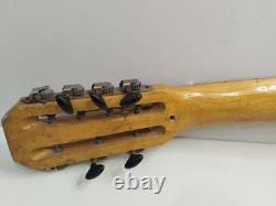 Vintage Soviet 7 String Acoustic Guitar Lunacharsky USSR Russian Project Rare