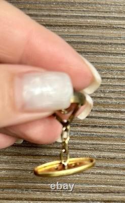 Vintage Soviet 875 Silver Rock Crystal Cufflinks USSR Sverdlovsk Boxed Set