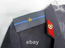 Vintage Soviet Armed Forces Jacket with KGB Russian Police ID Booklet