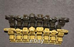 Vintage Soviet Art Chess Ancient Russian Warriors Heavy Plastic Set USSR