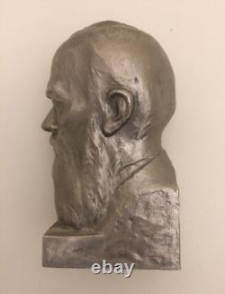Vintage Soviet Bust Great Russian Writer Feodor Dostoevsky Sculpture USSR
