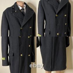 Vintage Soviet Conductor Railway Railroad USSR Russian Uniform Coat, Shirt, Cap