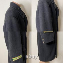 Vintage Soviet Conductor Railway Railroad USSR Russian Uniform Coat, Shirt, Cap