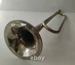 Vintage Soviet Era Pioneer Bugle Horn USSR Russian Brass Musical Instrument