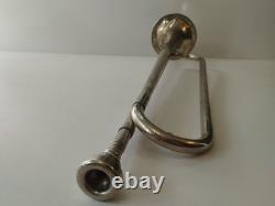Vintage Soviet Era Pioneer Bugle Horn USSR Russian Brass Musical Instrument